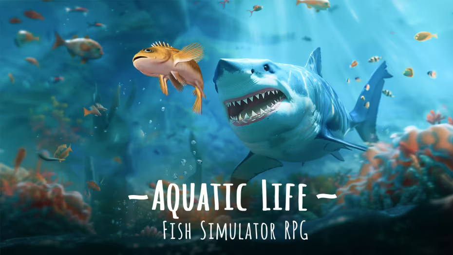 Aquatic Life: Fish Simulator RPG Switch NSP Aquatic Life: Fish Simulator RPG Switch NSP
